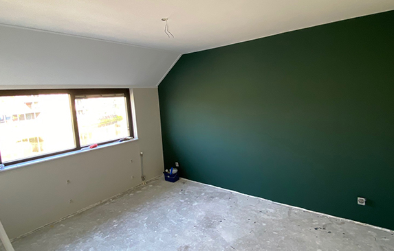 gestuckte wanden en plafond